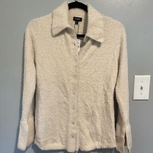 Express Collared Cardigan Sweater